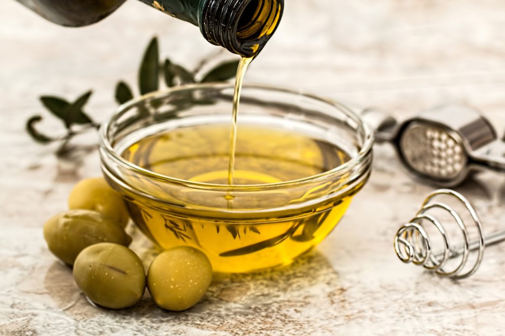 Huile d'olive.