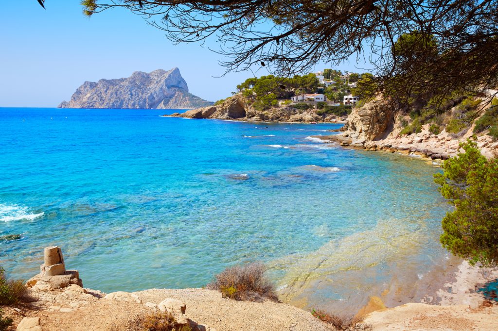 Cala Pinets en Benissa.