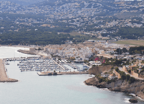 Water sports at the Moraira Sports Club
