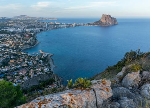 Les meilleurs points de vue à Calpe, profitez du paysage !