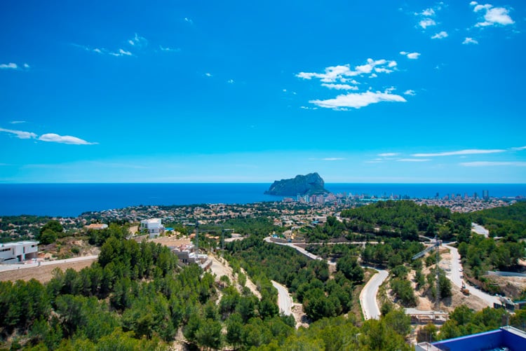 View of Pe&ntilde;&oacute;n de Calpe