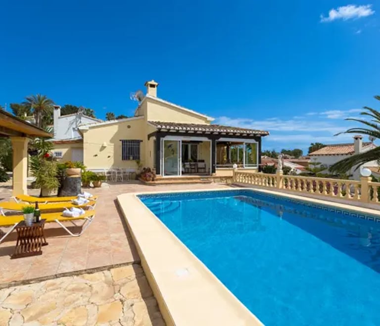 Villa te huur in Benissa, KISMET en Benissa