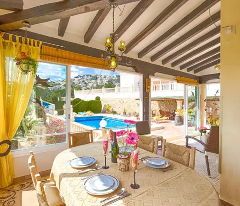 Villa te huur in Benissa, KISMET en Benissa
