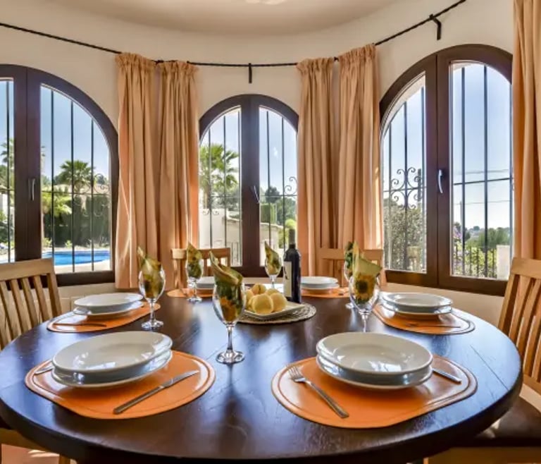 Verhuur villa FLORES en Benissa