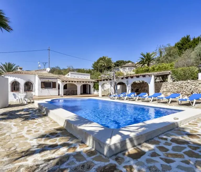 Verhuur villa FLORES en Benissa
