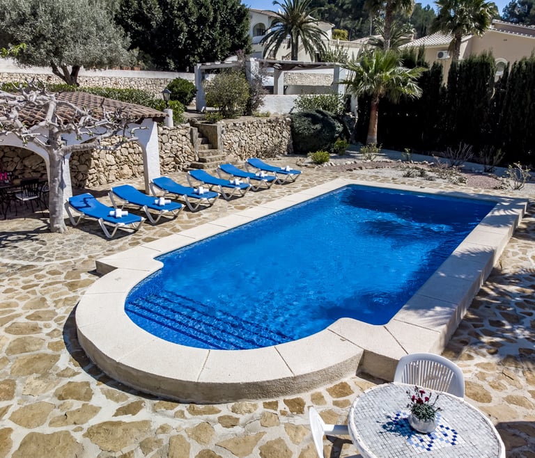 Alquiler de villa FLORES en Benissa - Piscina