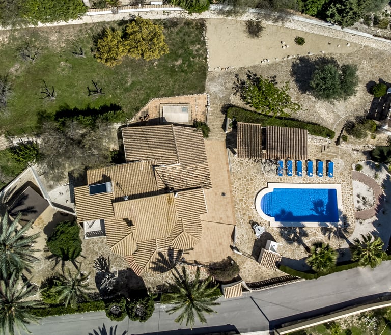 Alquiler de villa FLORES en Benissa - Jardin