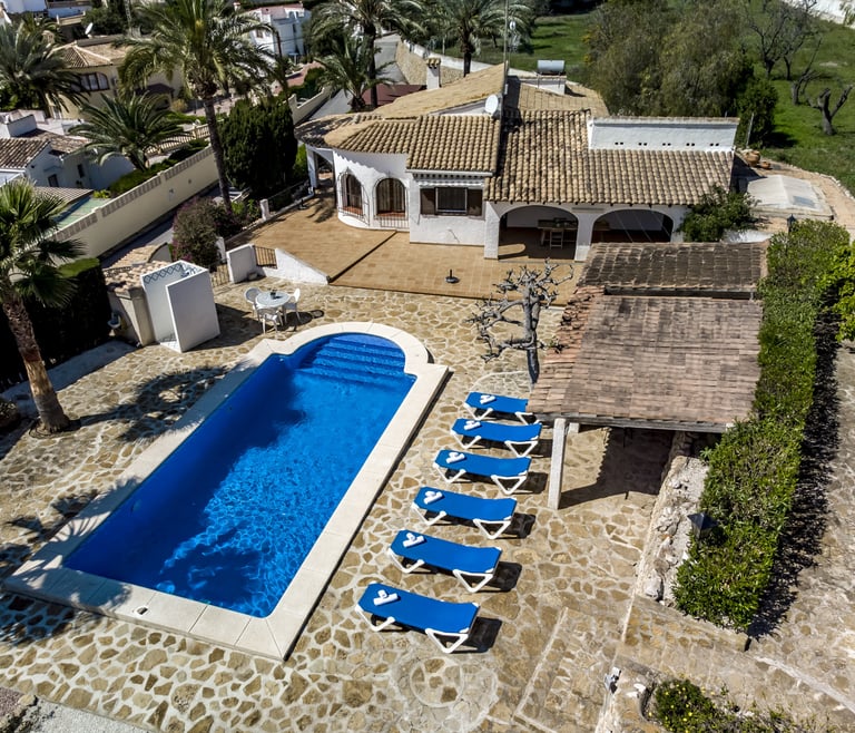 Alquiler de villa FLORES en Benissa - Piscina