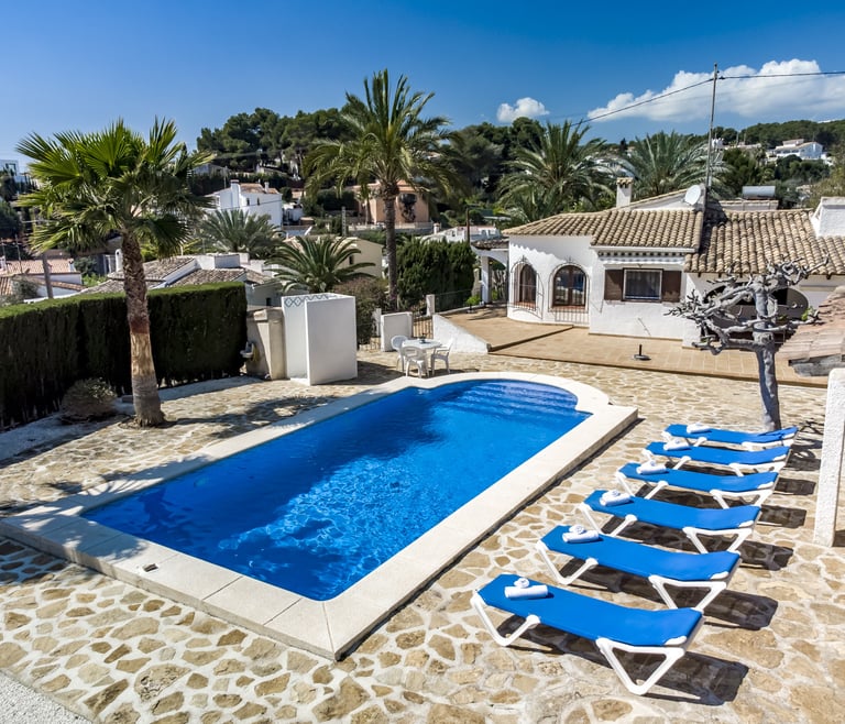 Alquiler de villa FLORES en Benissa - Piscina