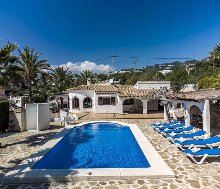 Alquiler de villa FLORES en Benissa - Piscina