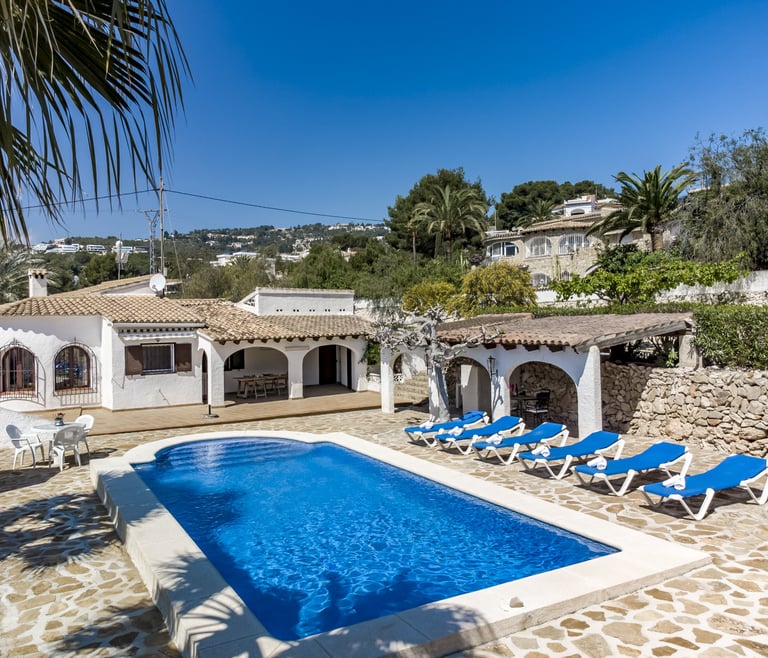 Alquiler de villa FLORES en Benissa - Piscina