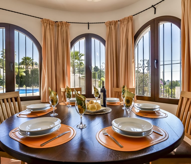 Alquiler de villa FLORES en Benissa - Salón