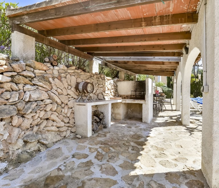 Alquiler de villa FLORES en Benissa - Terraza