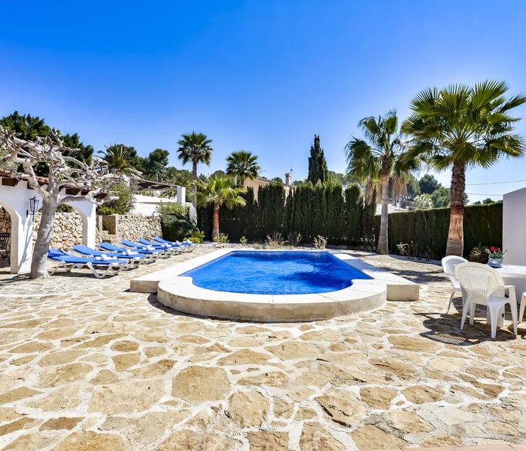 Alquiler de villa FLORES en Benissa - Piscina