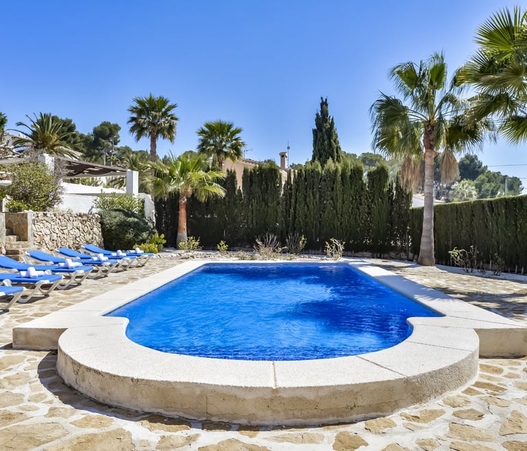 Alquiler de villa FLORES en Benissa - Piscina