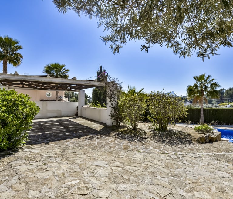 Alquiler de villa FLORES en Benissa - Jardin