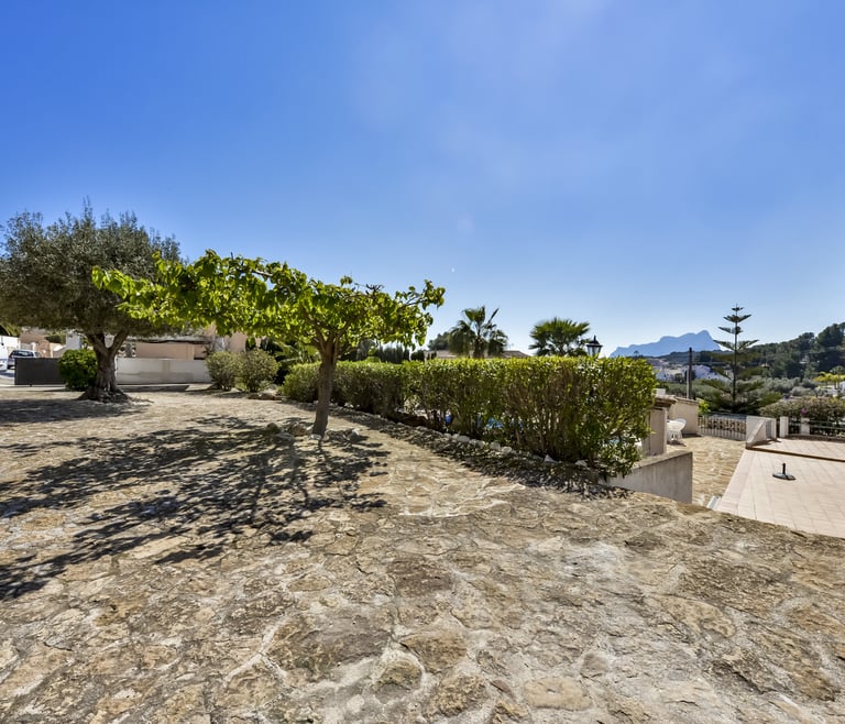 Alquiler de villa FLORES en Benissa - Jardin