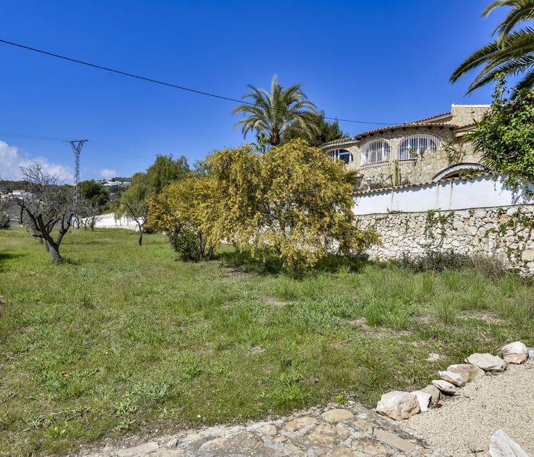 Alquiler de villa FLORES en Benissa - Jardin