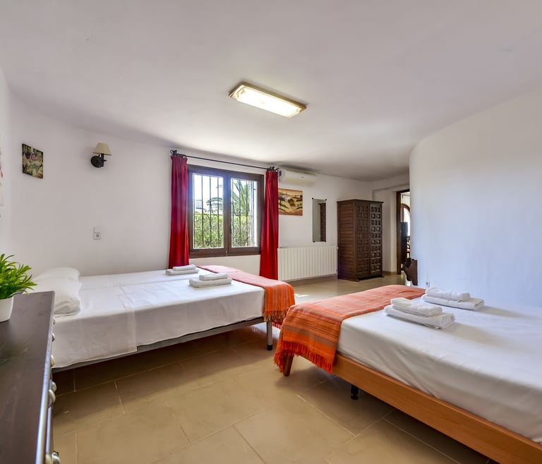 Alquiler de villa FLORES en Benissa - Habitaciones