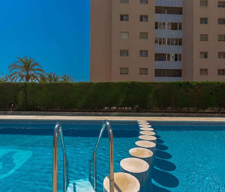 Appartement à louer à Calpe APOLO XI avec piscine. à Calpe / Calp - Piscine
