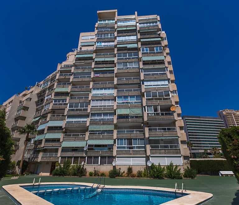 Appartement à louer à Calpe APOLO XI avec piscine. à Calpe / Calp - Frontal
