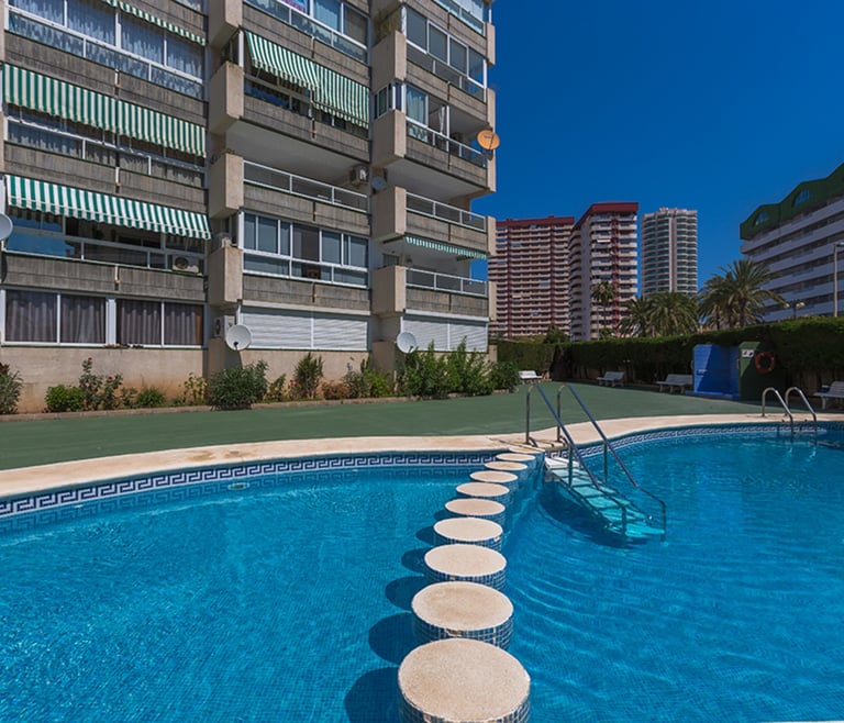 Appartement à louer à Calpe APOLO XI avec piscine. à Calpe / Calp - Piscine