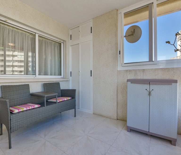 Appartement à louer à Calpe APOLO XI avec piscine. à Calpe / Calp - Terrasse
