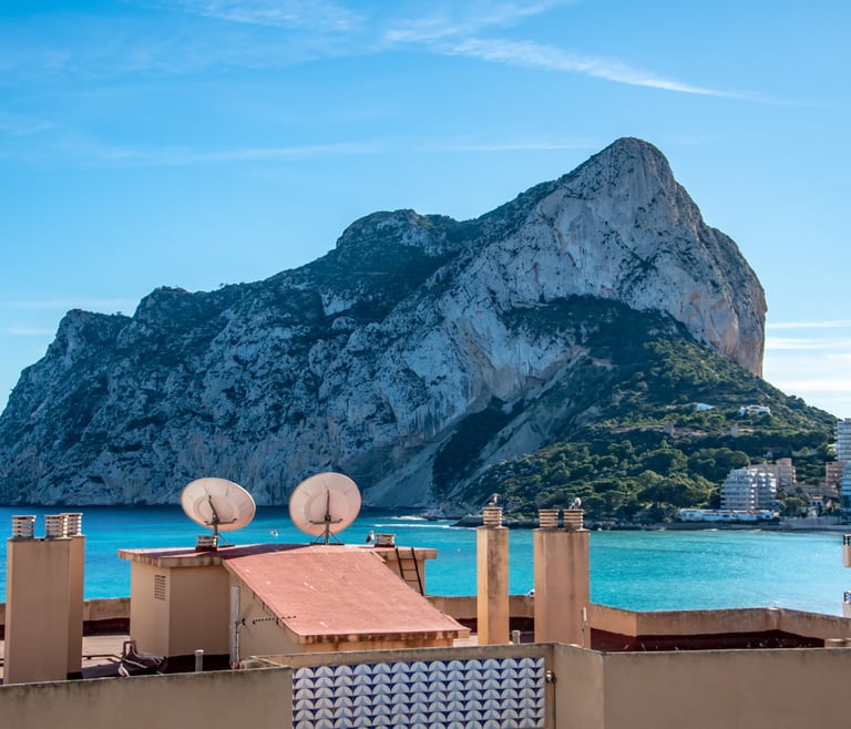 Appartement à louer à Calpe APOLO XI avec piscine. à Calpe / Calp - Vues