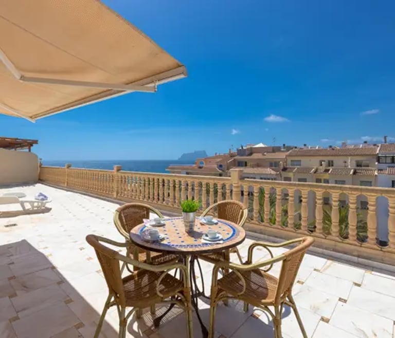 Alquiler de apartamento en Moraira, CAP DOR en Moraira