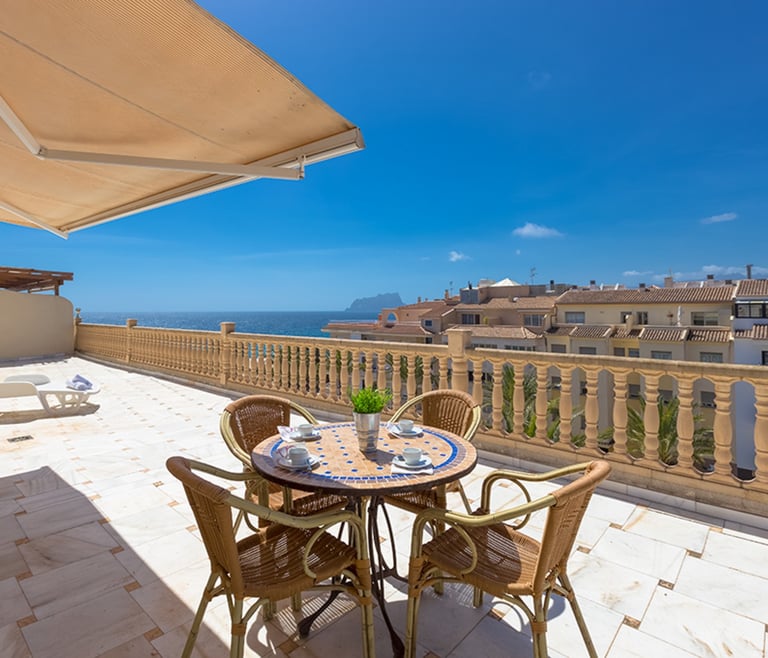 Alquiler de apartamento en Moraira, CAP DOR en Moraira