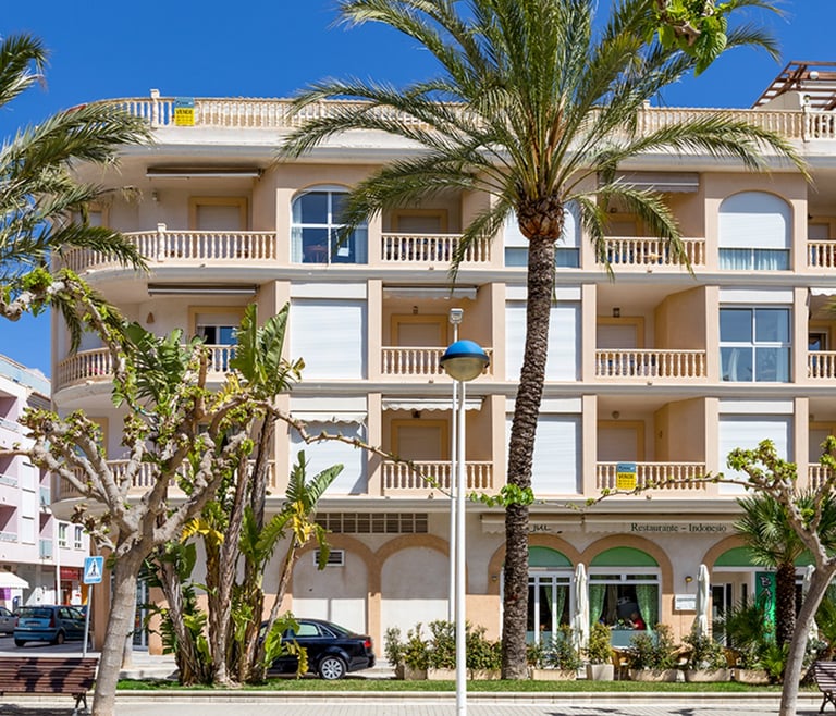Alquiler de apartamento en Moraira, CAP DOR en Moraira - Frontal