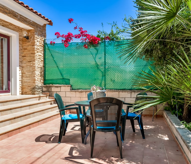 Villa te huur in Calpe CHIRLA en Calpe - Terras