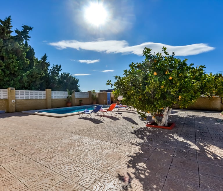 Alquiler de villa ISMAEL en Calpe - Terraza