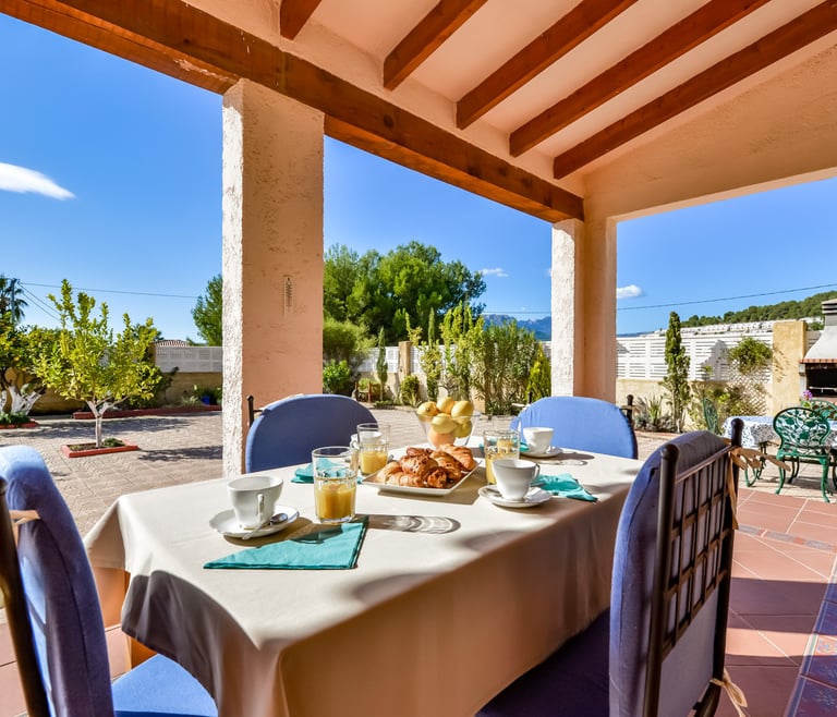 Alquiler de villa ISMAEL en Calpe - Terraza
