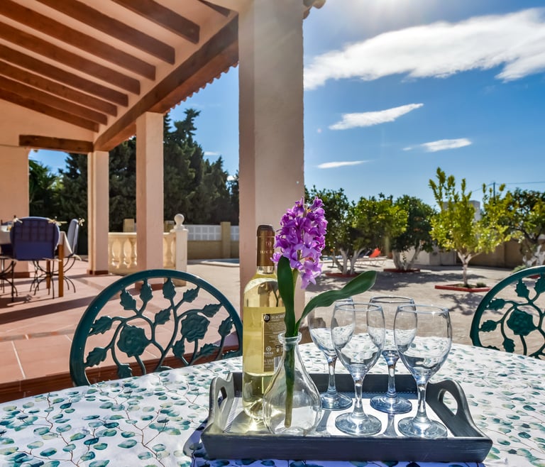 Alquiler de villa ISMAEL en Calpe - Terraza
