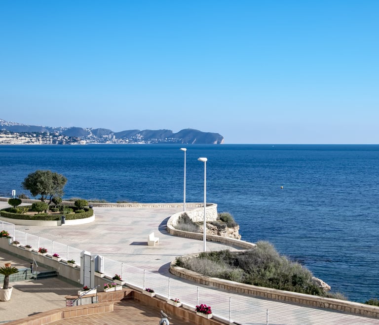 TRAMONTANA,apartamento tramontana Calpe en primera linea. wifi gratis en Calpe - Otros