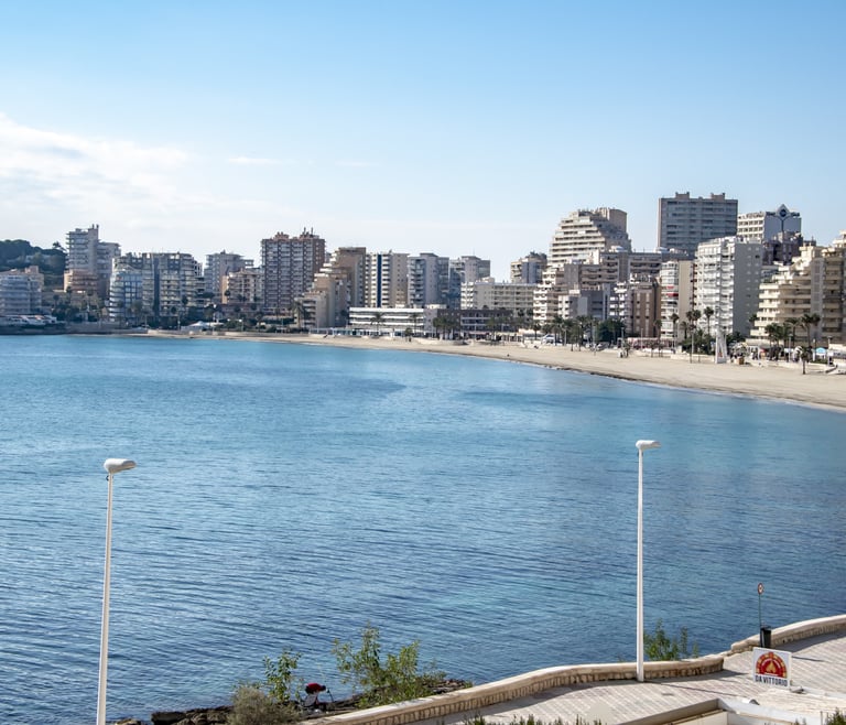TRAMONTANA,apartamento tramontana Calpe en primera linea. wifi gratis en Calpe - Otros