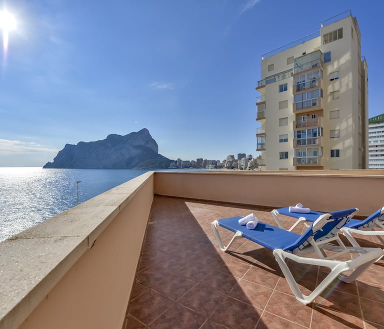 TRAMONTANA,apartamento tramontana Calpe en primera linea. wifi gratis en Calpe - Otros