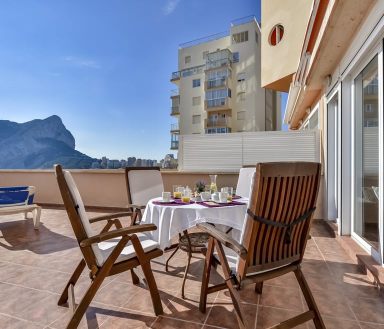 TRAMONTANA,apartamento tramontana Calpe en primera linea. wifi gratis en Calpe - Otros