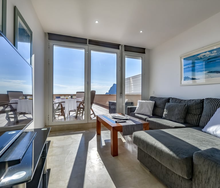 TRAMONTANA,apartamento tramontana Calpe en primera linea. wifi gratis en Calpe - Otros