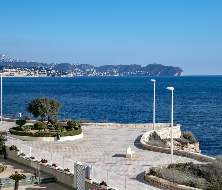 TRAMONTANA,apartamento tramontana Calpe en primera linea. wifi gratis en Calpe - Otros