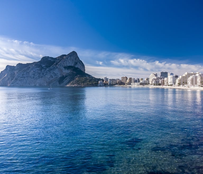 TRAMONTANA,apartamento tramontana Calpe en primera linea. wifi gratis en Calpe - Otros