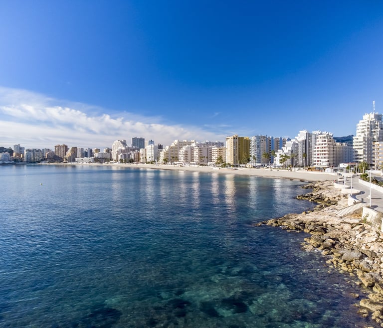 TRAMONTANA,apartamento tramontana Calpe en primera linea. wifi gratis en Calpe - Otros