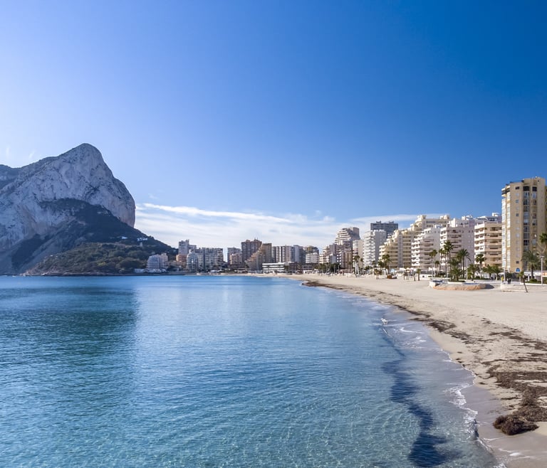 TRAMONTANA,apartamento tramontana Calpe en primera linea. wifi gratis en Calpe - Otros