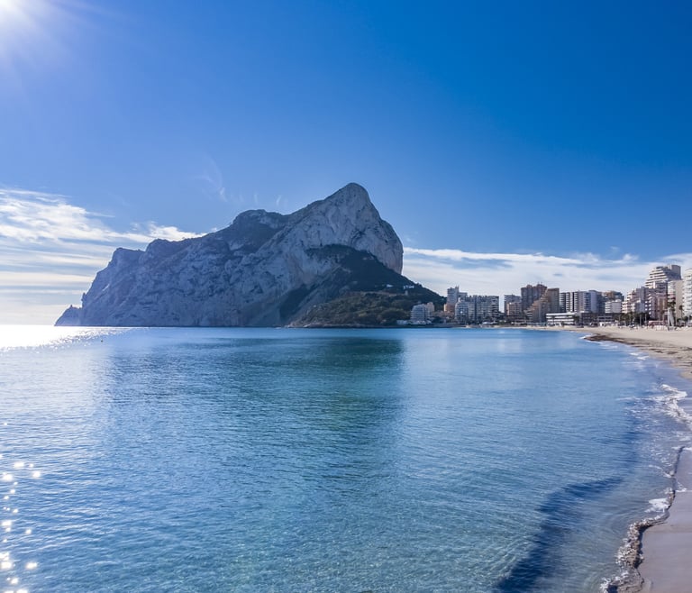 TRAMONTANA,apartamento tramontana Calpe en primera linea. wifi gratis en Calpe - Otros