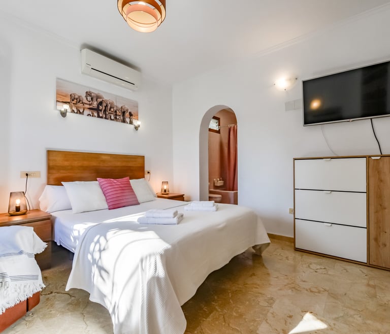 Villa à louer à Moraira ROUILLON à Moraira - Chambres