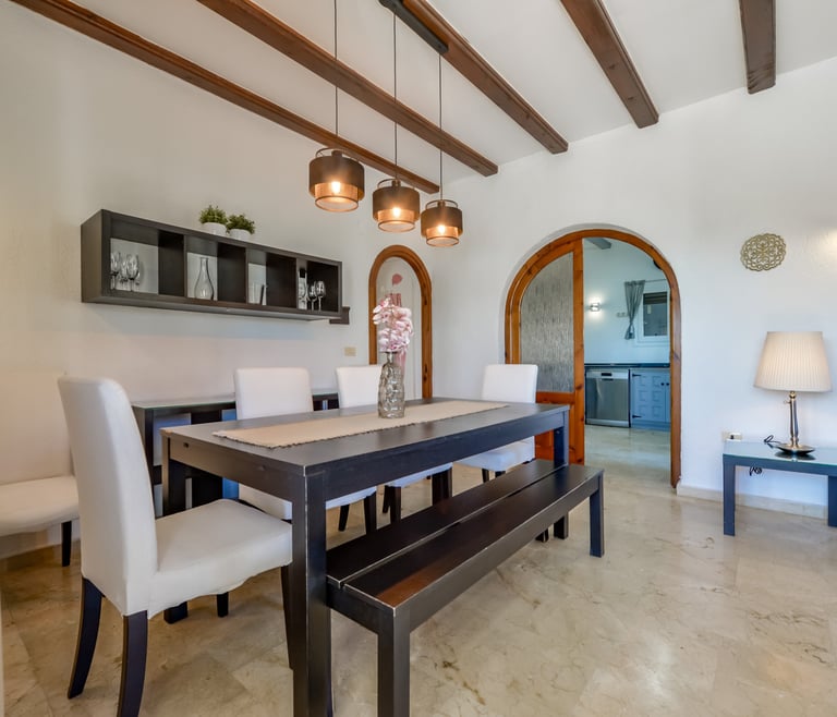 Villa à louer à Moraira ROUILLON à Moraira - Salon