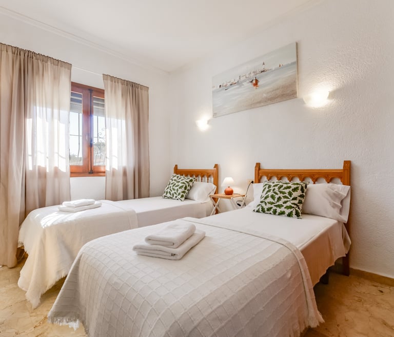 Villa à louer à Moraira ROUILLON à Moraira - Chambres