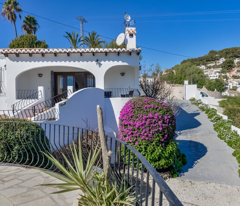 Villa à louer à Moraira ROUILLON à Moraira - Extérieur