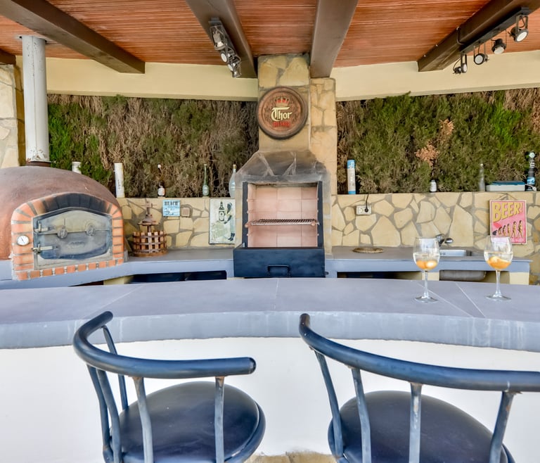 Villa à louer à Moraira ROUILLON à Moraira - Terrasse